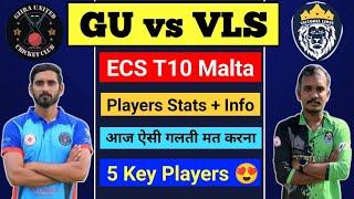 GU vs VLS Dream11 Prediction | GU vs VLS Dream11 | GU vs VLS Dream11 Team | Unknown Expert Sachin