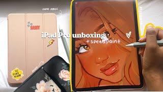  iPad Pro 11” 2020 unboxing & accessories + speedpaint ️‍️️