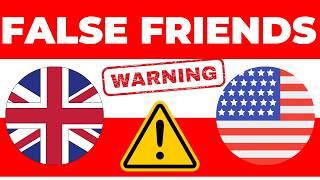 False Friends: English and Austrian German (similar sound, different meaning)