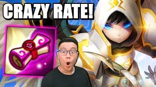 INSANE RATE TRIPLE LD5*! My Record LD Scrolls Summon Session in Summoners War