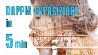 Doppia esposizione photoshop: ritratto e skyline in un'unica foto con photoshop tutorial italiano