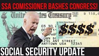 SSA COMISSIONER BASHES CONGRESS! TRUMP & ELON MUSK FIX SSA | SSI SSDI Payments | Social Security Upd