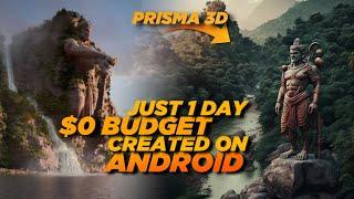 I Love HanuMan Vfx So I Create My Own HanuMan Vfx On Mobile | Prisma 3d | itx_deep