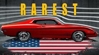 100 RAREST American Old MUSCLE Cars of All Time You've Never Seen