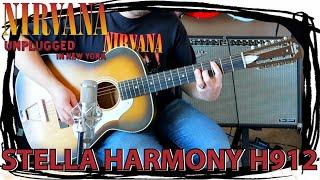 Nirvana Unplugged in New York but with a Stella Harmony H912