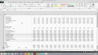 Project Finance Cash Flow Sweep