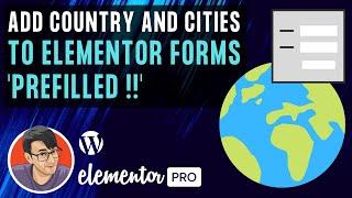 Elementor Forms - Add Country and Cities for Free - IWS Geo Form Fields