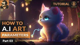 Ultimate Beginner Guide To Getting Started With MidJourney (A.I. Art) | Part 3 - Parameters - Basics