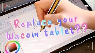 Turn your Samsung Tab into a Cintiq??  - SuperDisplay Review | Samsung Tab S6 Lite ️