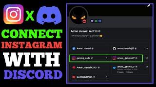How to Connect Your Instagram With Discord in Mobile - FULL EASY TUTORIAL