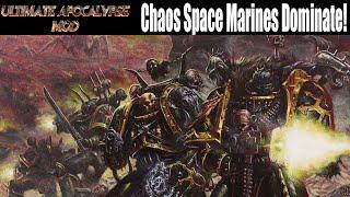 Dawn of War Soulstorm - Chaos Space Marines Dominate! - Ultimate Apocalypse Mod Gameplay