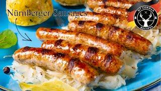 Authentic Nürnberger Sausage / Nuremberger Sausage / Nürnberger Bratwurst  MyGerman.Recipes