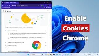 How To Enable Cookies On Google Chrome on Windows 11