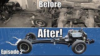 Restore the Chassis – Triumph Restomod Build – Project GT6R – Ep2