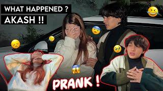 PERIOD CRAMP PRANK ON A MALE FRIEND *he panicked*  || @theakashthapa4354 || AMULYA RATTAN