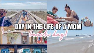 COME TO THE BEACH WITH US! | SINGLE MOM OF 3 | DAY IN THE LIFE OF A MOM