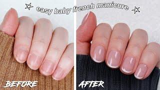 DIY SHORT GEL FRENCH MANICURE | The Beauty Vault