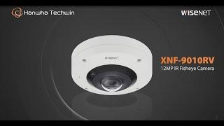 [Hanwha Techwin] 12MP 4K fisheye camera Demo _ XNF-9010RV