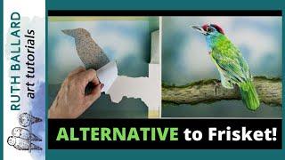 An alternative to FRISKET? A review and tutorial of an inexpensive way to mask your artwork!