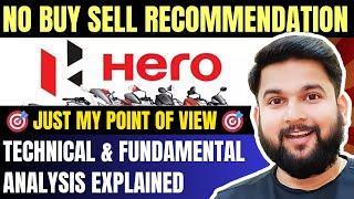 Hero Motocorp Share Analysis | Complete Fundamental & Technical Review | Durgesh Bhardwaj