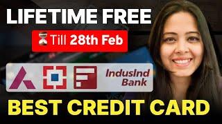 Lifetime FREE Credit Card - Limited OFFER till FEB 2025 | Best Credit Card in India #creditcard