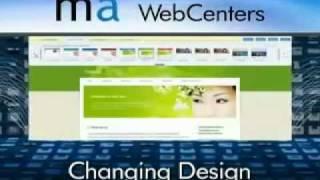 The Web Info presenting ma Webcenter 4.0