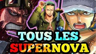 TOUTE la GÉNÉRATION TERRIBLE de ONE PIECE EXPLIQUÉE ! ( les SUPERNOVAS)