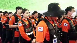 Hundreds of Scouts suffer in South Korean heatwave