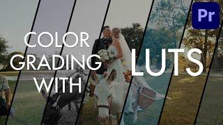 How to use LUTs to color grade Sony a7S III, FX3, & A1 LOG Footage in Premiere Pro