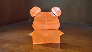 How To Fold Origami Bear Easy - Origami Bear Paper - Easy Origami