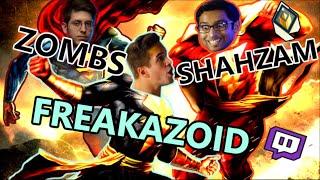 FREAKAZOID VS SEN SHAHZAM & SEN ZOMBS | Omen Gameplay ft. Exalt