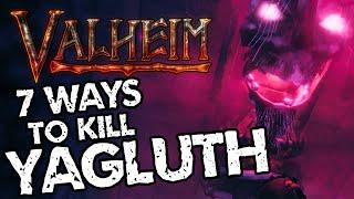 Valheim: 7 Ways to Kill Yagluth - Melee, Wet Debuff, Bow & Arrows, Wolves, Bonfires, and Glitches