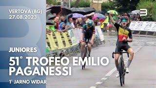 Il campione belga Jarno Widar vince il 51° Trofeo Emilio Paganessi #bicitv