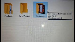 how to find screenshot in windows 10 laptop !! laptop me screenshot kaha save hota hai