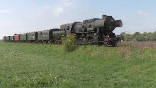 Museumspoorlijn STAR Stadskanaal -  Veendam mit 52 8082 07.05.2023 (HD)