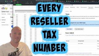 Every Tax Number Resellers Need 2023