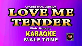 LOVE ME TENDER Karaoke (Orchestral Version)@nuansamusikkaraoke