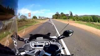 BMW K1600GT breakfast run with superbikes