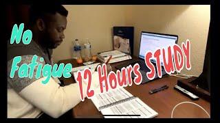 Why I'm able to study 12 HOURS with NO FATIGUE (how to stay productive) || USMLE BOOSTER MD