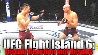 UFC Fight Island 6 (Brian Ortega vs Korean Zombie): Reaction and Results