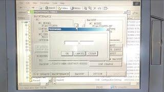 M640T: How to replace NC CPU & restore NC data(srambkf.dat), options (mnt_bkup.dat) & PLC LADDER