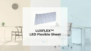 LUXFLEX Tunable White LED Flexible Sheet | Product Video | LEDCONN