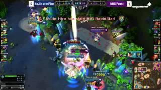 OGN LOL Champions 2012 Korean Casters Go Crazy over Pentakill