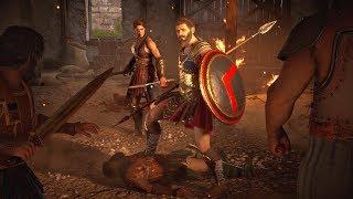 Assassin's Creed Odyssey - Epic Spartan Battle Cutscene