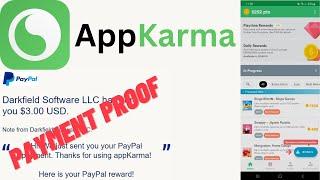 AppKarma - Earn PayPal Cash From Your Phone ($3 Payment Proof Included)