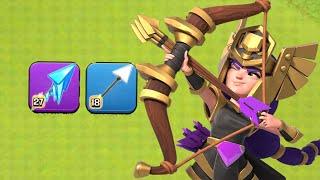 ГИГАНТСКАЯ СТРЕЛА 18 УРОВНЯ | НА ЧТО ОНА СПОСОБНА? | CLASH OF CLANS #clashofclans #дисбалансер