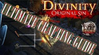 BEST Crafting GUIDE - Divinity Original Sin - Tenebrium/Tools/Armor/Weapons - Guide/Tips/Recipes