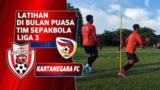 Latihan Tim Sepakbola Liga 3 || KARTANEGARA FC