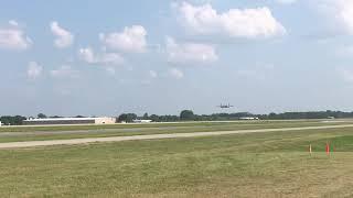 Mosquito and Spitfire low pass