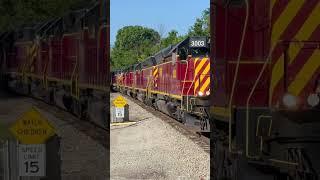 SEVEN engine lashup on the SWP railroad #trains #railroad